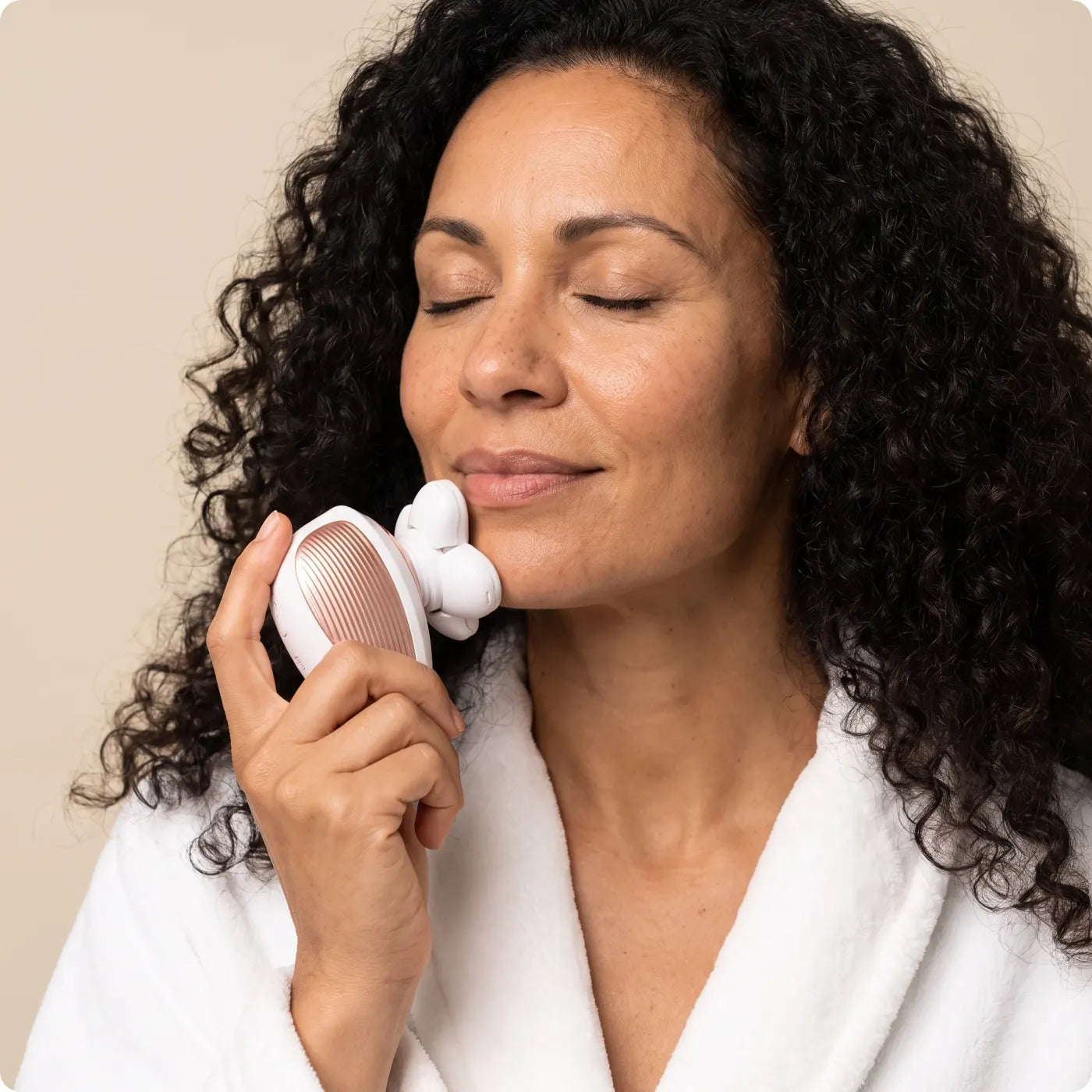 Using Coilé for a facial touch-up
