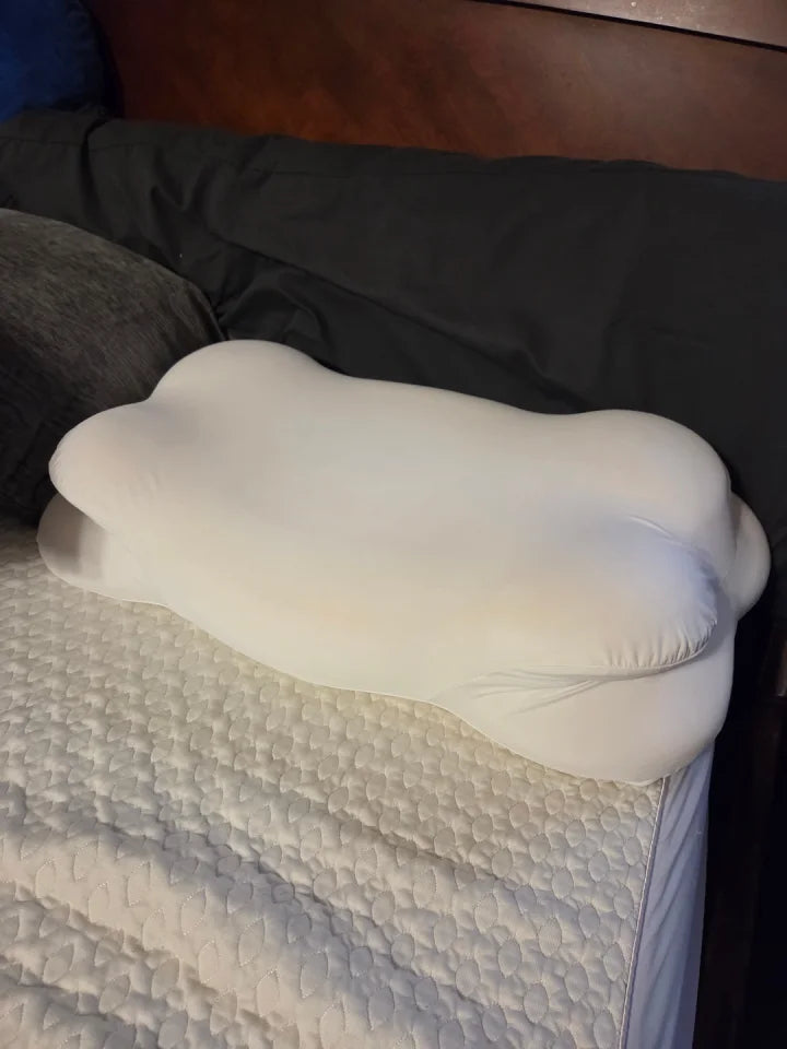 Katie S. with her pillow