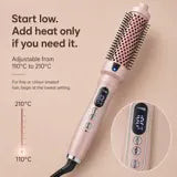 Volara adjustable heat controls from 110 to 210 degrees Celsius